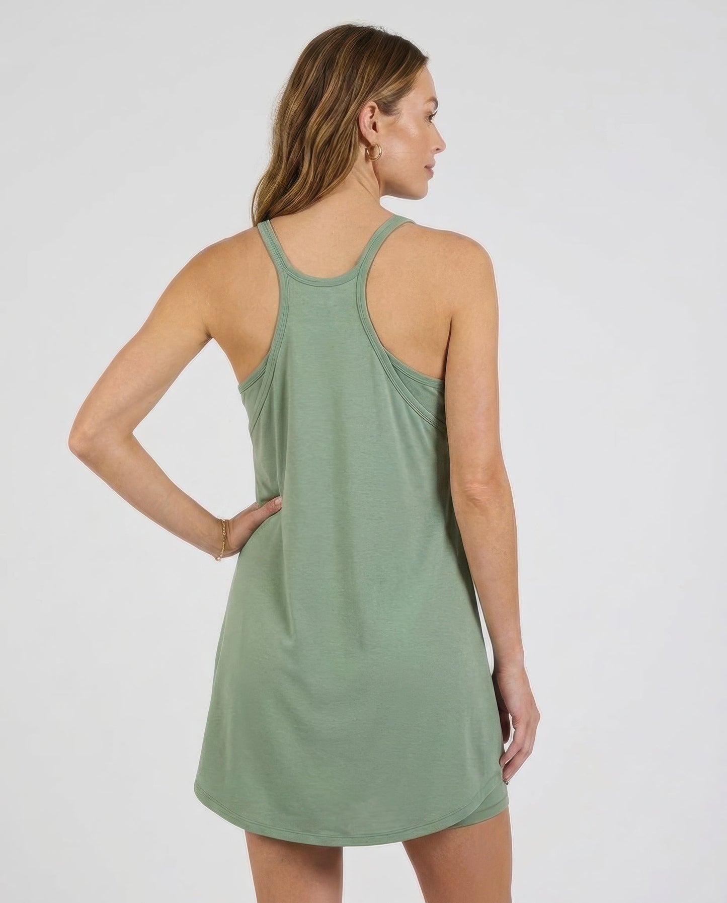 The Everyday Dress — Built-In Romper